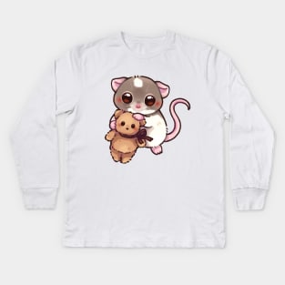Cuddly Rat Kids Long Sleeve T-Shirt